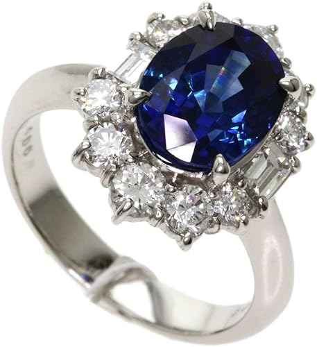 Amazon セレクトジュエリー サファイア ダイヤモンド リング 指輪 プラチナpt900 レディース 中古 リング 通販