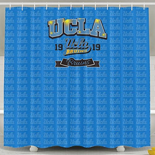 IWKULAD University Of California Los Angeles UCLA Bruins Logo Customized Shower Curtains