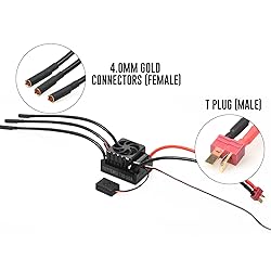 TOYTENSI 50A RC Car ESC 2-3S Sensorless Waterproof