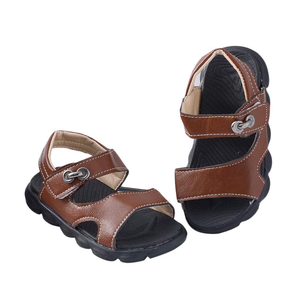 tan baby sandals