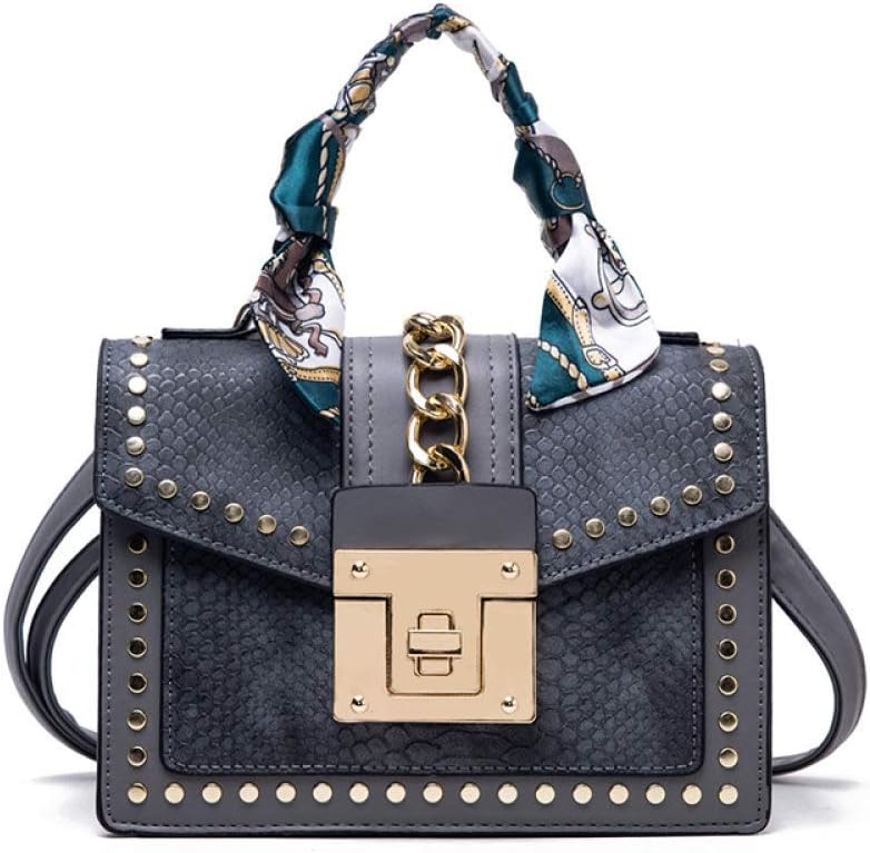 NDBBWG Bolsos para Mujer Bolsos de Lujo Bolsos de Mujer Bolsos Cruzados con Remaches de NDBBWG Bolsos para Mujer Bolsos de Lujo Bolsos de Mujer Bolsos Cruzados con Remaches de