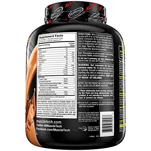 MuscleTech Nitro Tech Ripped Ultra Clean Whey Protein Isolate Powder
