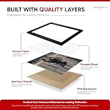 Alison Kingsgate Modern 14x10 Black Picture Frame Engineered Wood view 2
