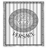 POPcases Supplier Flawless Creative gorgeous retro Versace Shower Curtain Shower 100% WaterProof Polyester Fabric 66