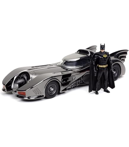 その他 BATMOBILE Jada toys Batman Jada Toys DC - 1989 Batmobile and Action Figure (1.65