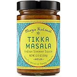 Maya Kaimal Tikka Masala Sauce, Mild Indian Simmer Sauce with Tomato and GaramMasala Spices. Vegetarian, Gluten Free, 12.5 oz
