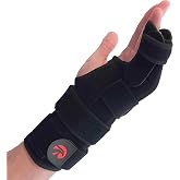 Pinky Finger Splint Boxer Fracture Brace | Ulnar Gutter Splint Hand Brace | Ring &amp; Little Finger Splints | Broken Metacarpal Support Cast | Dupuytren's Contracture | Boxers Pinky Braces (SMALL LEFT)