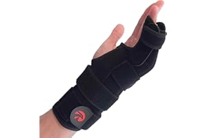 ARMSTRONG AMERICA Pinky Finger Splint Boxer Fracture Brace | Ulnar Gutter Splint Hand Brace | Ring & Little Finger Splints | Broken Metacarpal Support Cast | Dupuytren's Contracture | Boxers Pinky Braces (LARGE LEFT)