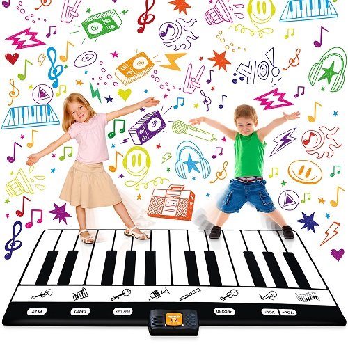 Play22-Keyboard-Playmat-71-24-Keys-Piano-Play-Mat-Piano-Mat-has-Record-Playback-Demo-Play-Adjustable-Vol-Best-Keyboard-Piano-Gift-for-Boys-Girls-Original