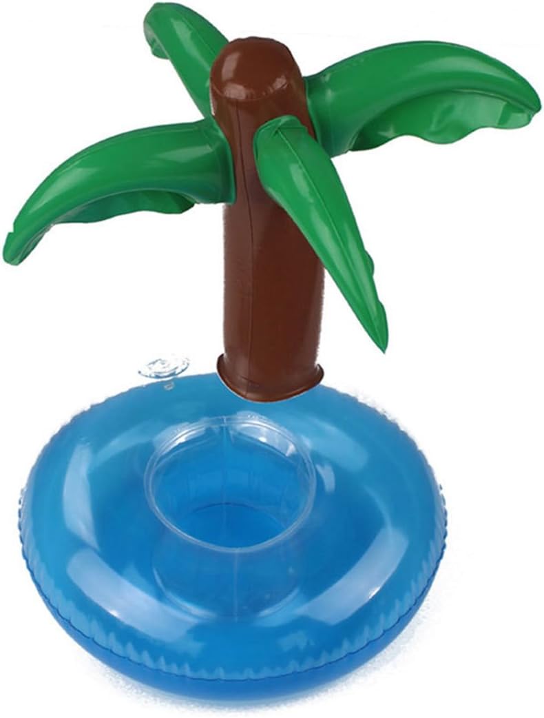 Palm Tree Drink Float Inflatable Cup Holder