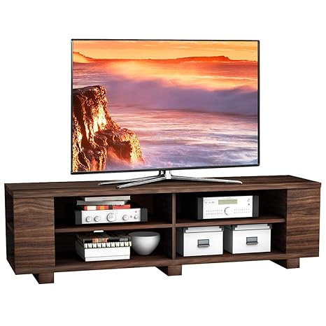 Amazon.com: Tangkula - Mueble de madera para televisores de ...