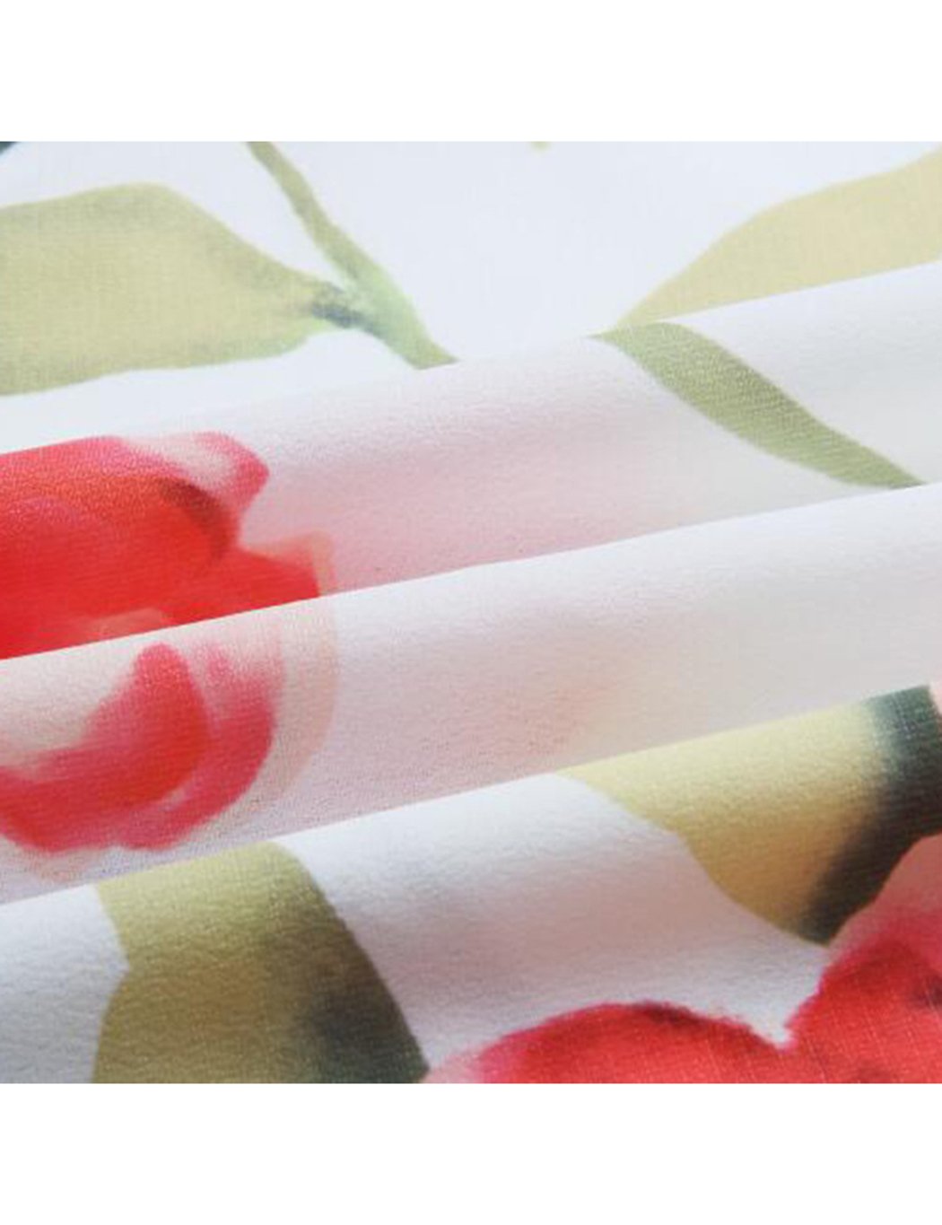 Women\'s Floral Printed Summer Dress Romper Boho Playsuit Jumpsuits Beach 2 Piece Outfits Top with Shorts White