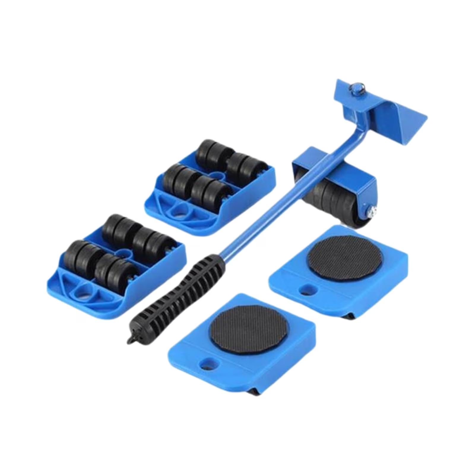 Photo 1 of ***MISSING PIECES*** 2026 New Furniture Lift Tool Set, Upgrade Furniture Movers Sliders Furniture Lifter Tool,Furniture Movers with Adjustable Height Lifting Tool Lever & 4 Wheels, Mover Dolly Sliders Tool (Blue)