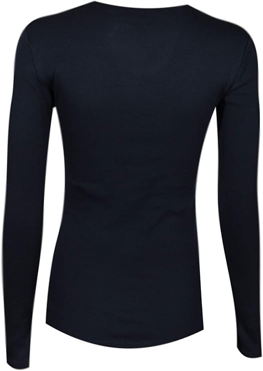 tommy hilfiger split neck t shirt