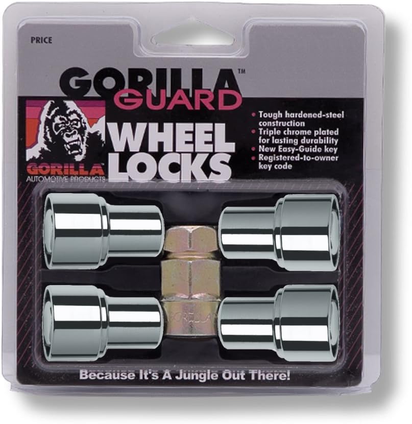 Gorilla Automotive 63621 Standard Mag Gorilla Guard Locks (12mm X 1.25