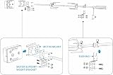 Onlyfire Universal Stainless Steel Rotisserie Motor Bracket Set 304 Rust Proof view 4