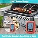 Meat thermometer digital grill oven or smoker remote food thermometers (single probe)