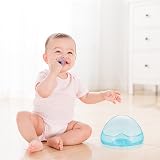 LJHOME 6 Pcs Pacifier Case Set BPA Free Soother Holder 71x58x63 mm White Blue view 6