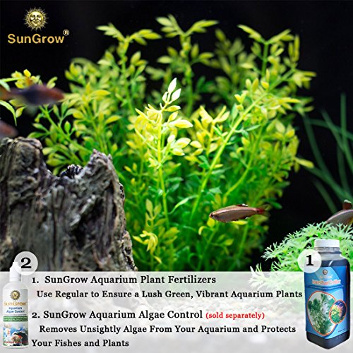 Aquatic Bloom - Liquid Plant Fertilizer for Aquariums - 16oz Organic Ready-to-use Formula - Healthy & Happy Aquatic Freshwater Plants - Over 70 Essential Vitamins, Minerals, Macro & Micronutrients