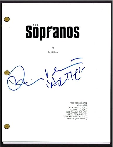John Ventimiglia Signed Autograph The Sopranos Pilot Script Artie Bucco Coa At Amazon S Entertainment Collectibles Store