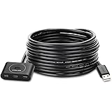 UGREEN USB Extension Cable USB 2.0 Active Repeater Extension Hub Cable 4-Port USB Hub A Male to A Female with Built-in Signal Booster Chips (15ft)