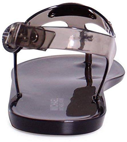 michael kors plate jelly sandals