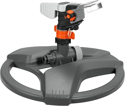 Gardena Premium Full or Part Circle Pulse Sprinkler on sled 490 m²