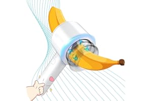 vergeaura Banana Cleaner Machine Electric Automatic Banana Cleaner Tool for Men Smart Massage Machine for Husband Massager wi