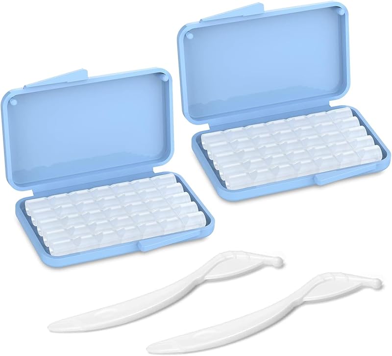 Selcouth YYDS Orthodontic Wax for Braces, 2 Boxes with Applicator Tool