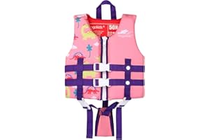 Gogokids Toddler Swim Vest Kids Pool Swim Jacket for Boys Girls 20-70Lbs, Age 1-9 Years