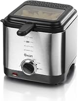 Swan 1.5 Litre Stainless Steel Fryer with Viewing Window 900 W SD6060N