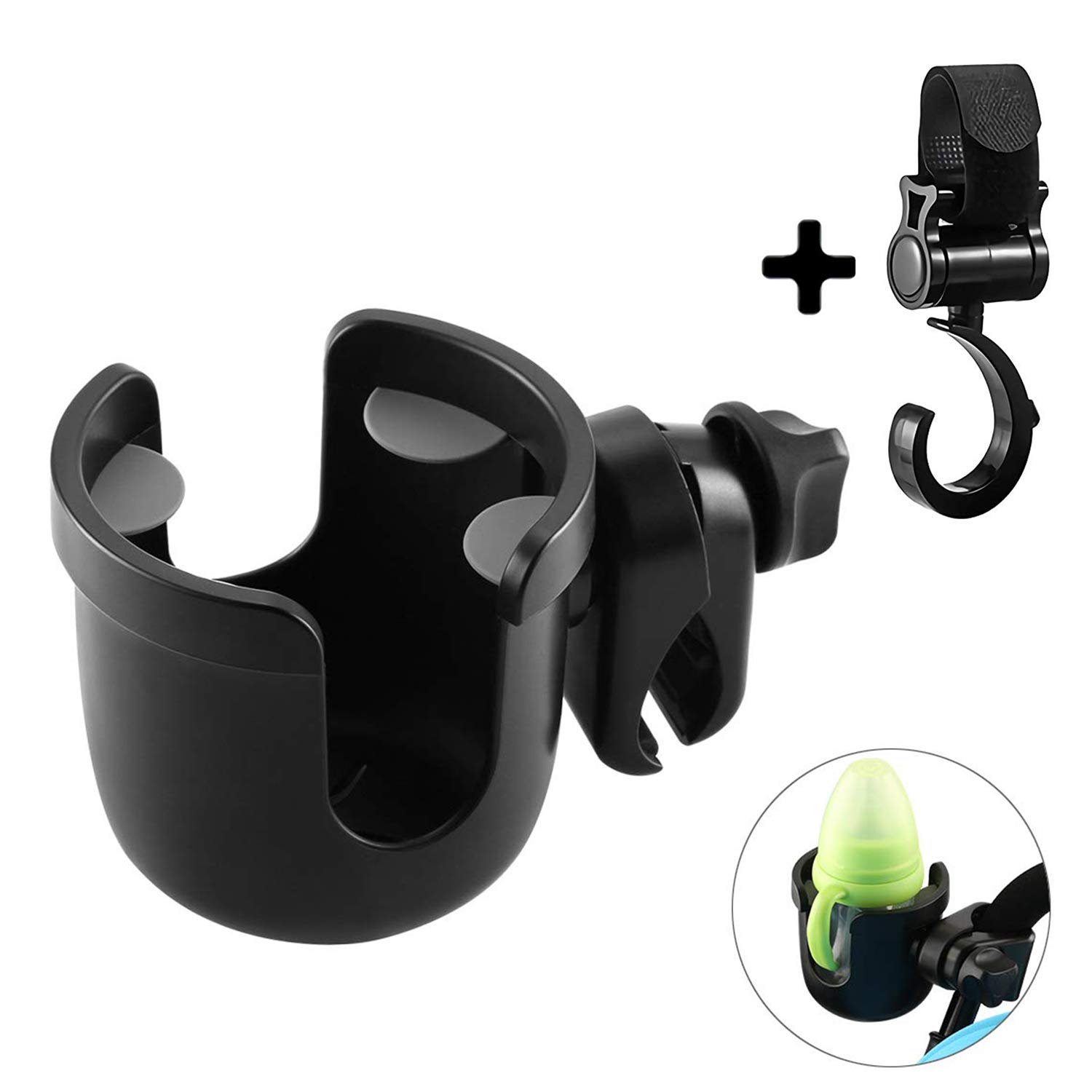 universal pushchair cup holder