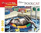 Kliban/Pool Cat 300 Piece Puzzle Jigsaw Puzzle 9 x 11in