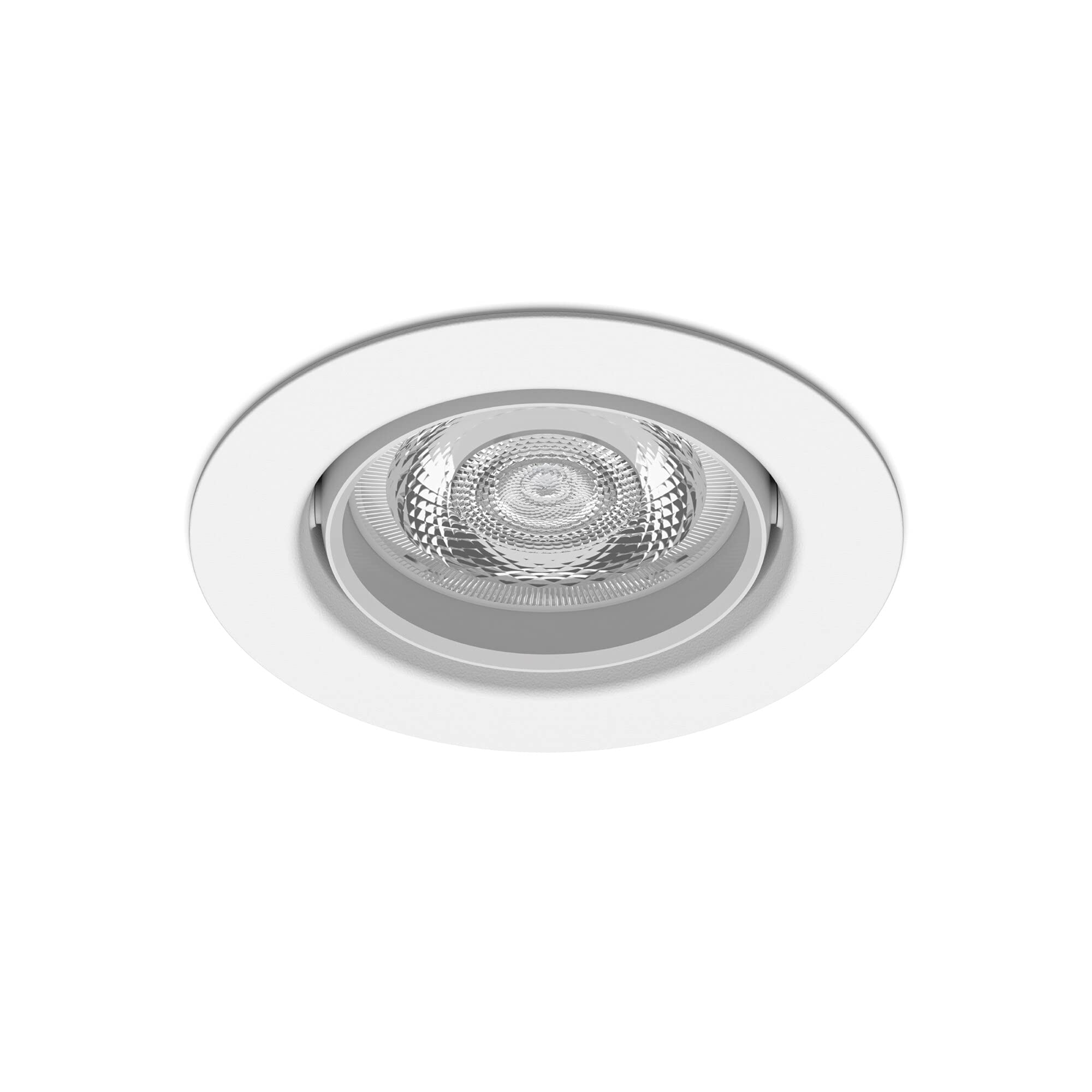 Philips LED Impala Recessed Spot Light 2200 - 2700K [Warm Glow Dimmable - White] for Indoor Lighting, Bedroom, Bathroom