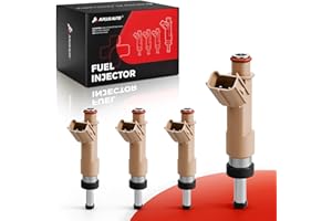 A Plus Auto 12 Holes Set of 4 Fuel Injectors, Compatible with Toyota 2009-2018 Corolla, 2009-2013 Matrix, 2008-2009 Scion xD,
