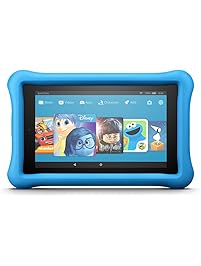 Fire 7 Kids Edition Tablet, 7" Display, 16 GB, Blue Kid-Proof Case