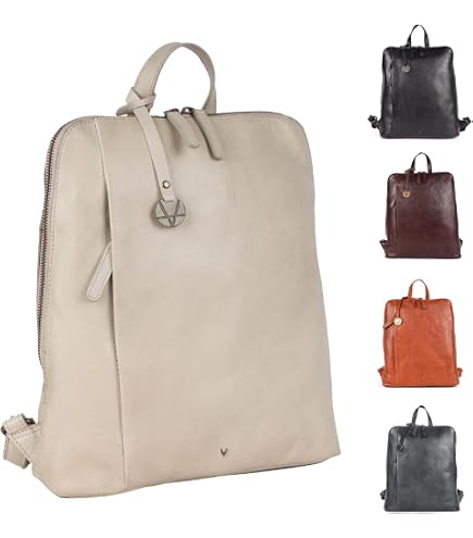 Banuce Leather Convertible Backpack Purse for Women Small Shoulder Bag