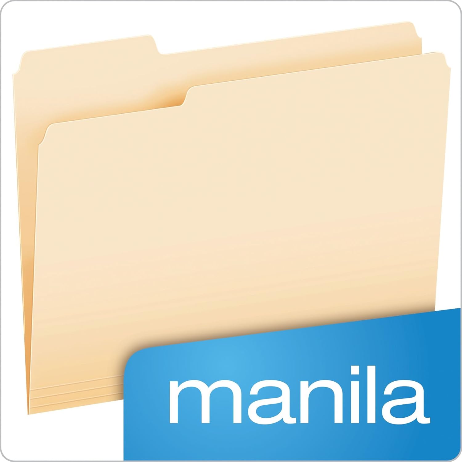 Pendaflex File Folders, Letter Size, 1/3 Cut, Manila, 250 per Box (752250) : Office Products