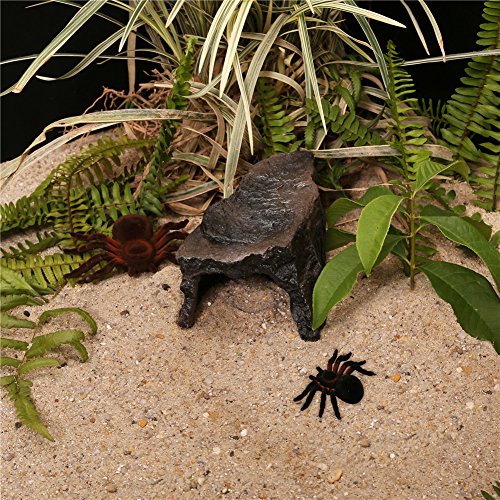 image for MM PET SUPPLIES World 9.99 Mall Reptile Rock Hide Cave Reptile Rock Hi