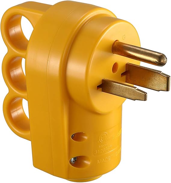 Miady Grounding Heavy Duty Universal Power Plug with Easy Unplug Design ...