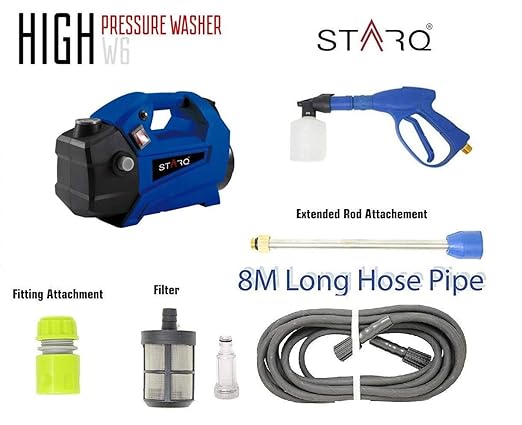 STARQ W6 2400W 210 BAR HEAVY DUTY HIGH PRESSURE WASHER CLEANER