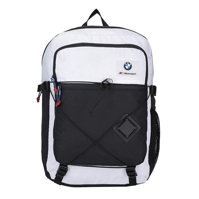 puma bmw white backpack
