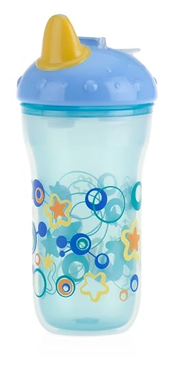 Nuby INS Soft Sipper with Hard Spout (Blue)