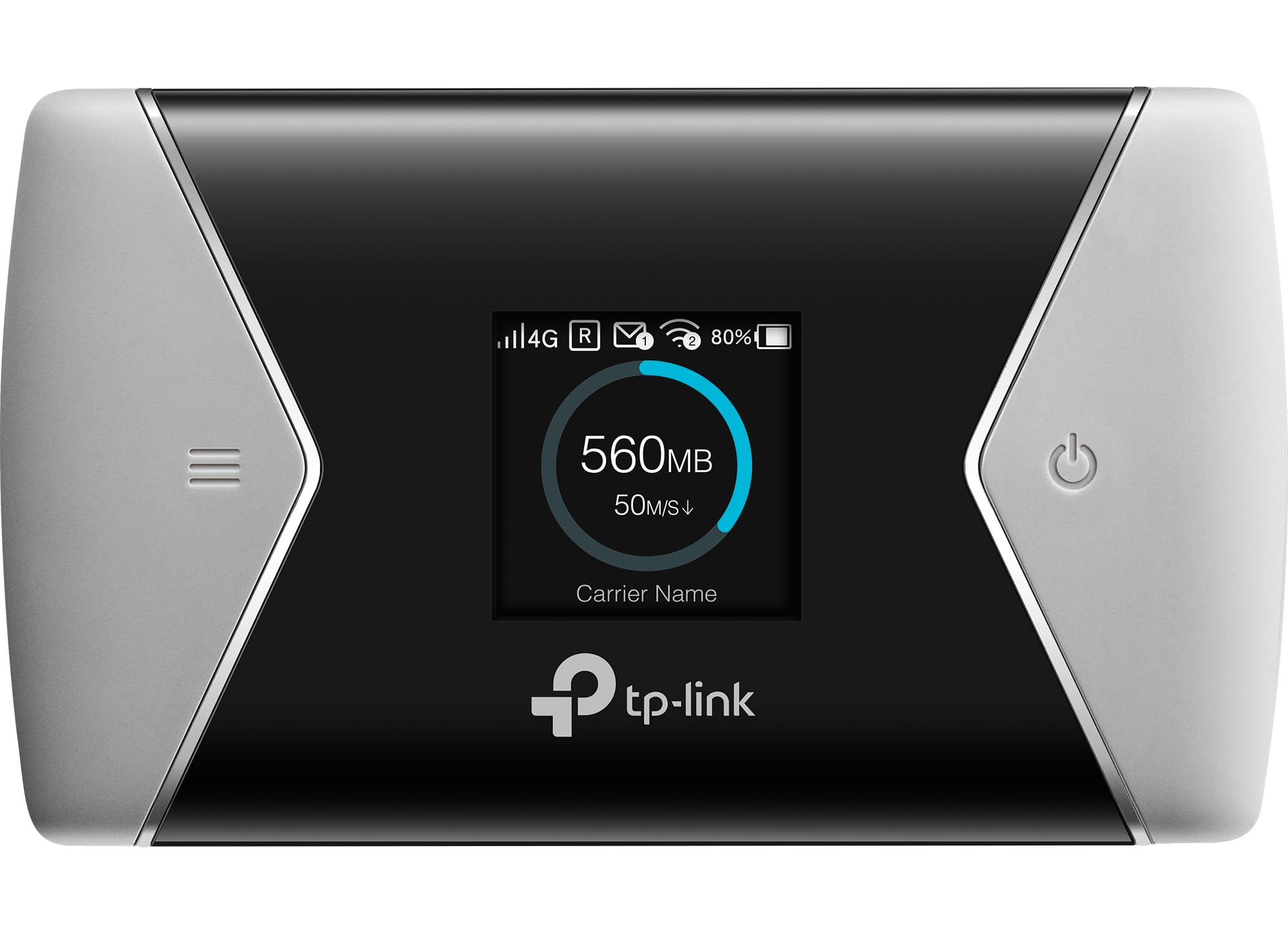 TP-Link M7650 mobiler WLAN Router (4G/LTE bis zu 600Mbit/s Download/ 50Mbit/s Upload, Hotspot, Cat11, 3000mAh Akku, LCD Display, kompatibel mit Allen europäischen SIM Karten)