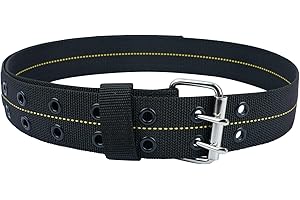 Zeluga 20-202 2in. Adjustable Heavy Duty Tool Belt, Black