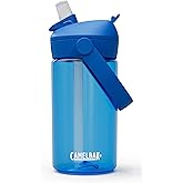 CamelBak Thrive Flip Straw Kids Bite Valve Tritan Renew Water Bottle 14oz