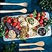 Organic Reusable Bamboo Utensils With Straw | Bamboo Travel Cutlery Set | Eco Friendly | Biodegradable | Flatware Set With Cotton Pouch For Camping, Travel, Picnic, Office, Hiking, Party, School Lunch