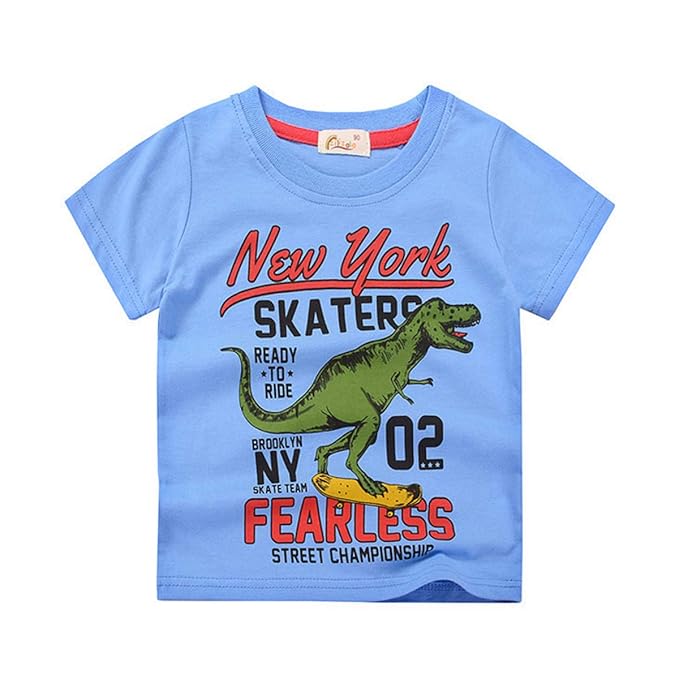 magliette con dinosauri per bambini