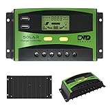 GIARIDE 20A Solar Charge Controller 24V 12V PWM