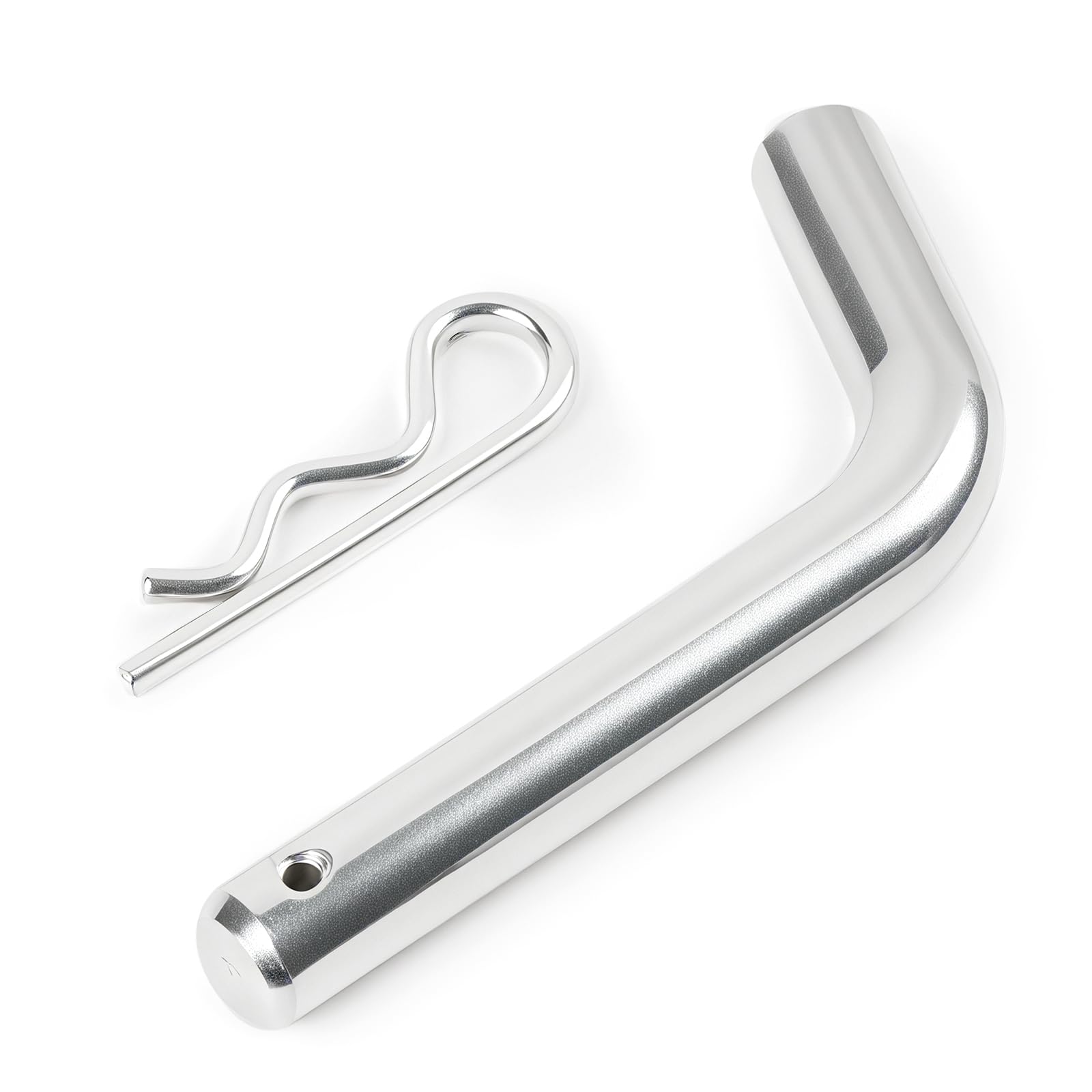 Photo 1 of HAOIOKSC Premium Hitch Pin & Clip with Grooved Head, Extremely Durable Trailer Hitch Pin, 5/8" Diameter, Fits 2 Inch Receiver
